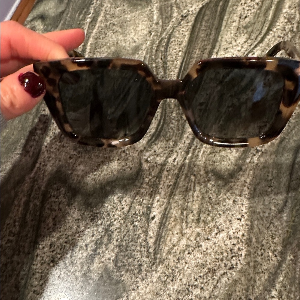 Christian Dior Tortoise Shell Sunglasses with case